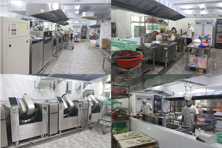 北斗星智能餐廳食堂廚房區