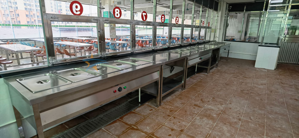虎門(mén)捷勝小學(xué)職工食堂配餐間