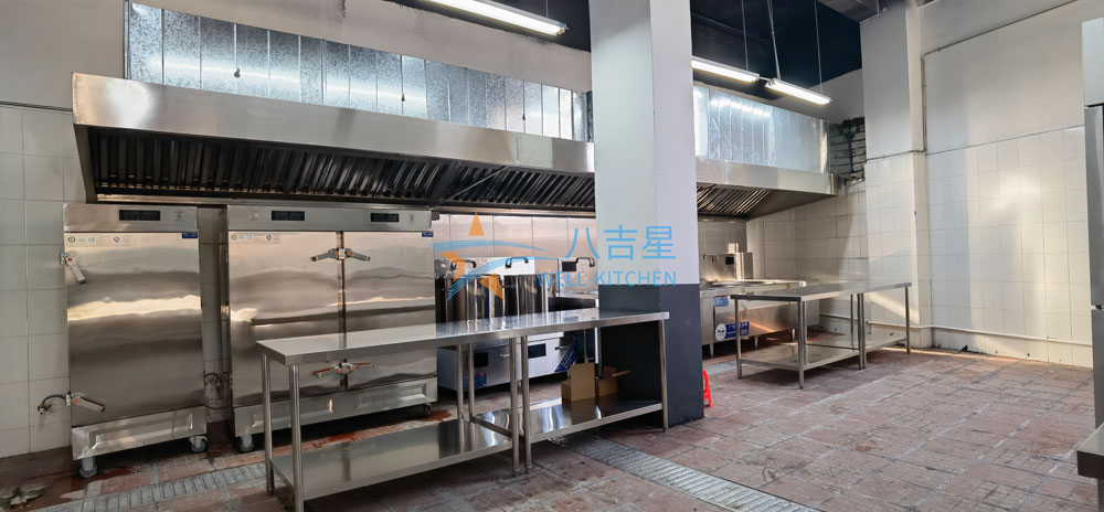 東莞黃江永安五金廠(chǎng)員工食堂廚房烹飪間