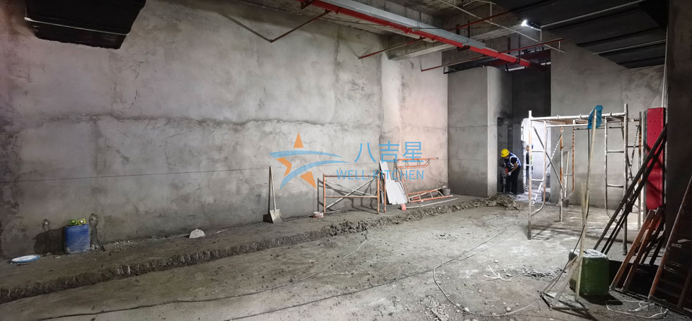廣州方邦電子員工食堂毛坯現場(chǎng)
