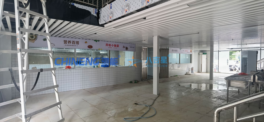 聯(lián)明電源員工食堂用餐區1層
