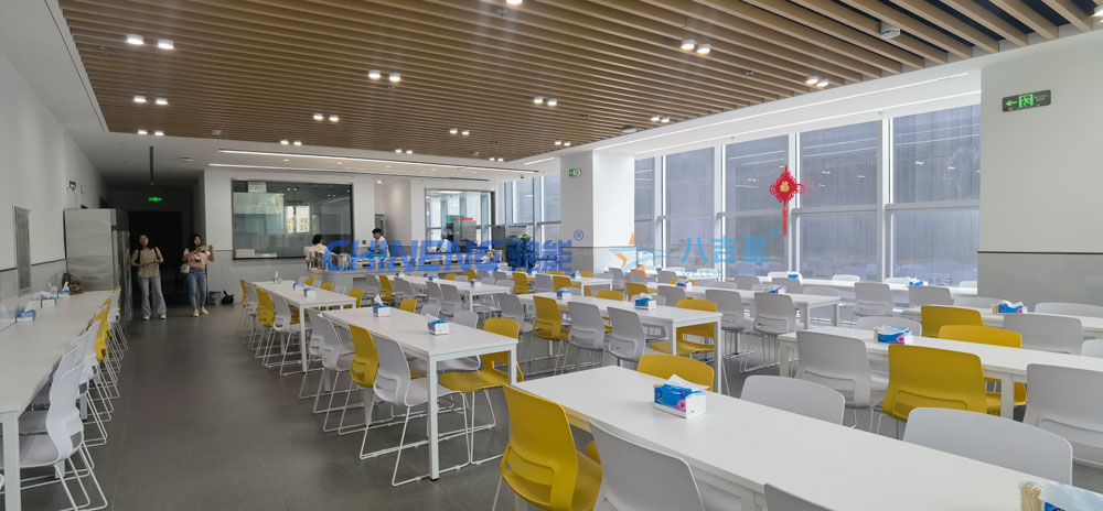 深圳建設集團員工食堂用餐區